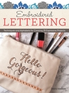Cover image for Embroidered Lettering